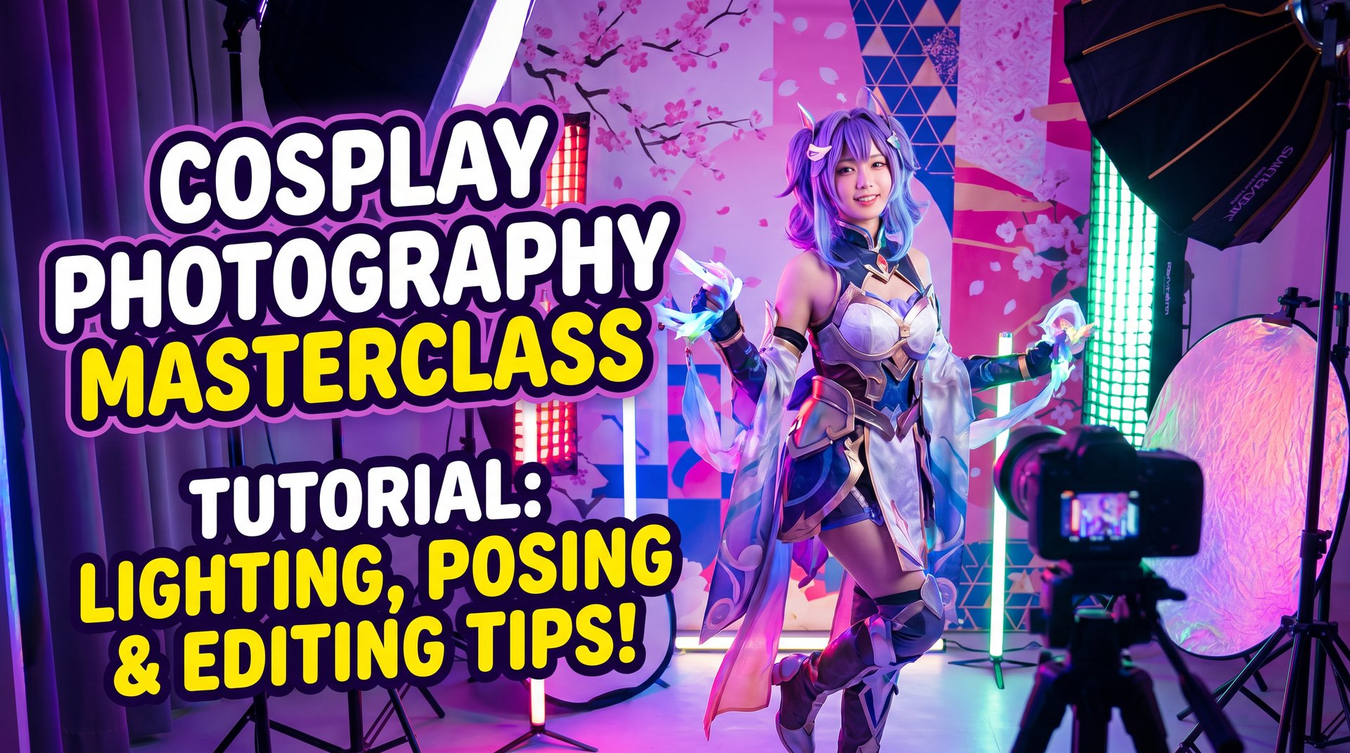 每日吃瓜每日投稿Cosplay摄影视频教程